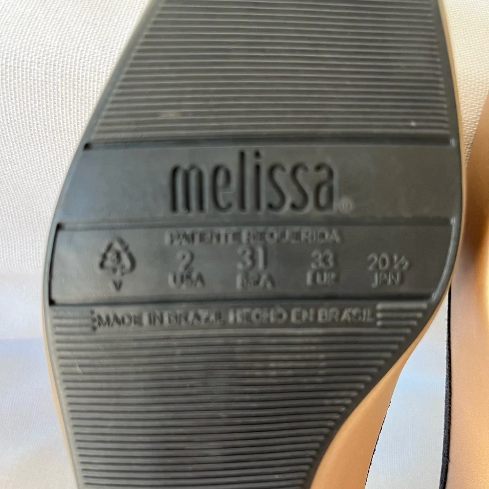 Mel by Melissa Gold Dress Shoes with Bow